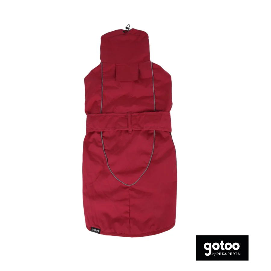 Gotoo Casaco Impermeável Vermelho para galgos - Image 2