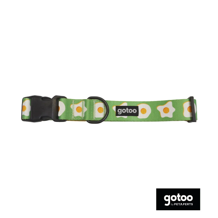 Gotoo Coleira estampada verde para cães - Image 2