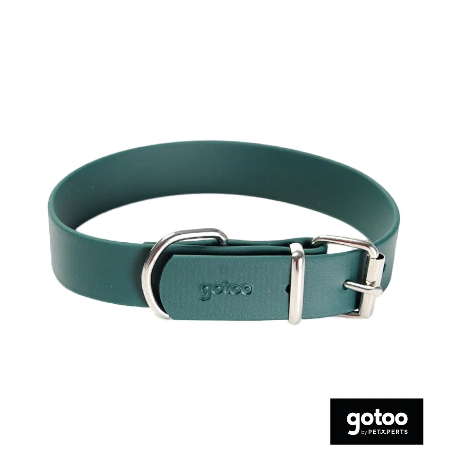 Gotoo Coleira vegan verde para cães - Image 2