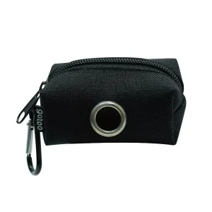 Gotoo porta-sacos preto para cães