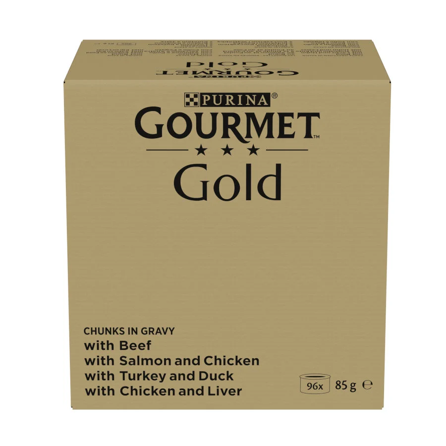 Gourmet Gold Biscoitos em molho latas para gatos