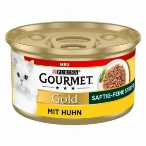 Gourmet Gold Delícias suculentas em tiras finas 48 x 85 g - Pack económico