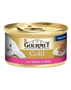 Gourmet Gold Mousse Carne Vaca Lata 85gr
