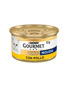 Gourmet Gold Mousse com Frango Lata 85gr