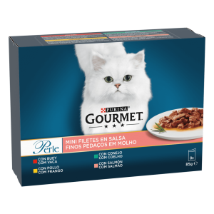 Gourmet Perle Finos Pedaços em Molho 8x85Gr