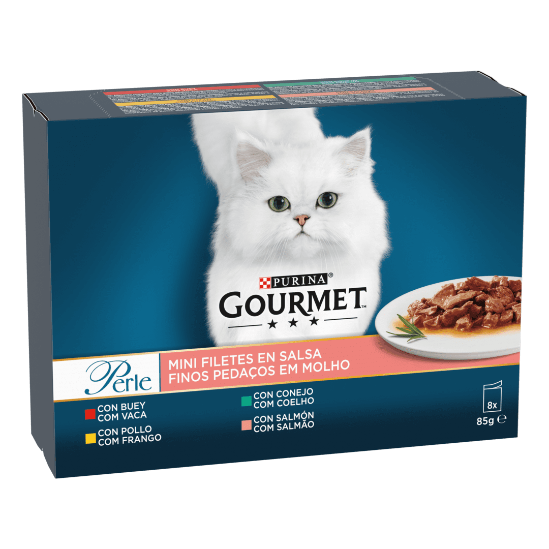 Gourmet Perle Finos Pedaços em Molho 8x85Gr