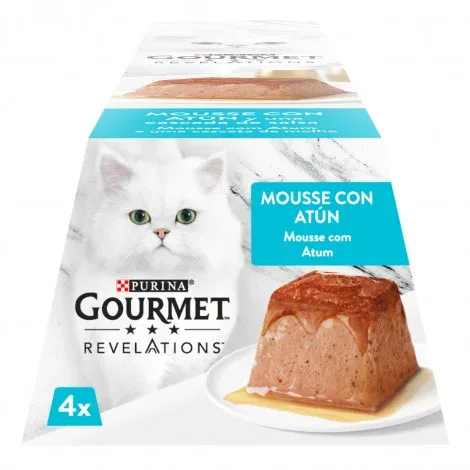 Gourmet Revelations Mousse Gato – Atum – Quantidade: 4 x 57 g