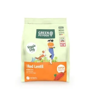 Green Petfood com lentilhas vermelhas