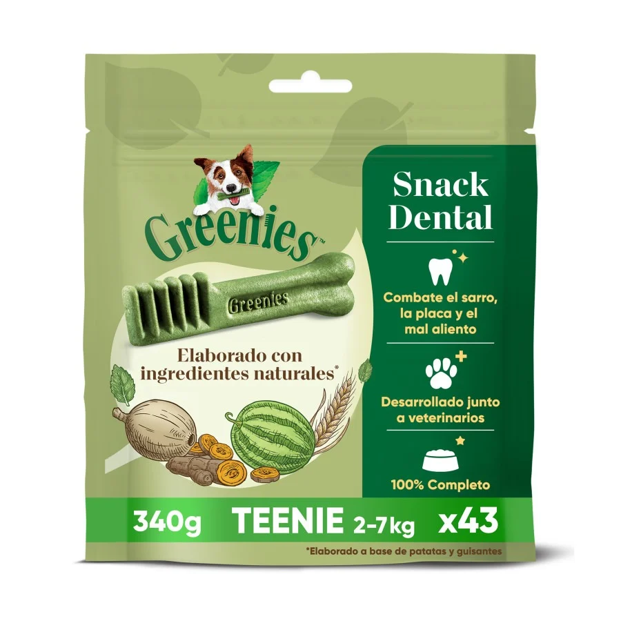 Greenies Snacks Dentários Naturais Teenie para cães Toy