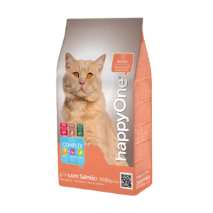 HAPPYONE GATO ADULTO SALMÃO 10KG