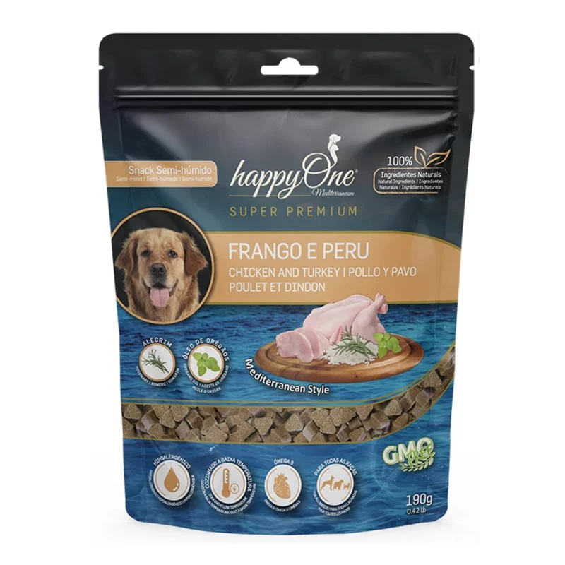 happyOne Mediterraneum Snacks Frango & Peru