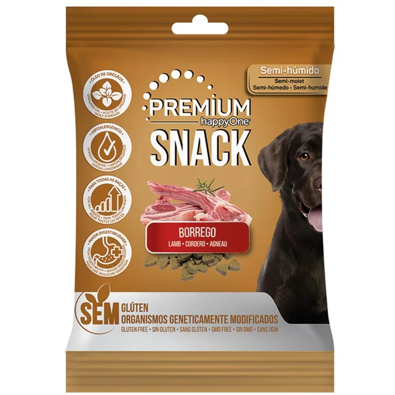happyOne Premium Snacks Borrego para Cão