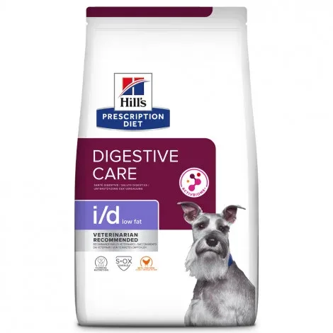 Hill’s PD Digestive Care Low Fat i/d – Ração seca para cão para o cuidado digestivo e manutenção do peso – Quantidade: 1,5 kg