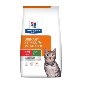 Hill's Prescription Diet c/d Multicare Stress + Metabolic ração para gatos