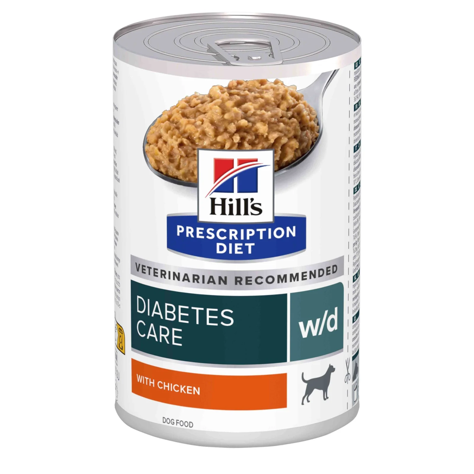 Hill’s Prescription Diet Canine w/d Diabetes Care – Alimento húmido com frango para cães