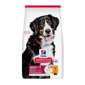 Hill's Science Plan Adult Large Breed Ração de frango para cães de raças grandes