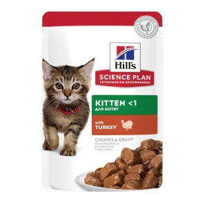 Hill's Science Plan Kitten Peru em Molho saqueta para gatos