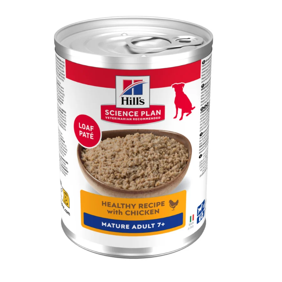 Hill's Science Plan Mature 7+ Adult frango em lata para cães