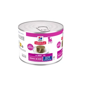 Hill's Science Plan Mature Adult Small y Mini Mousse de Vitela lata para cães