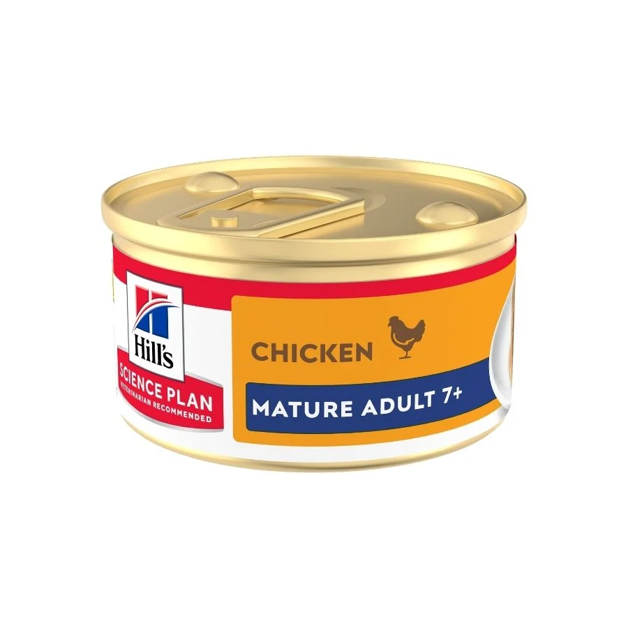 Hill's Science Plan Mature Mousse de Frango em lata para gatos - Image 2
