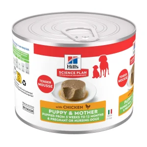 Hill's Science Plan PuppyyMother Mousse de Frango em lata para cães