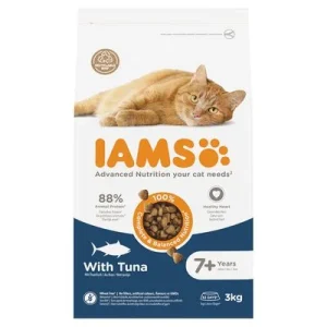 IAMS Advanced Nutrition Senior Cat 7+ com atum