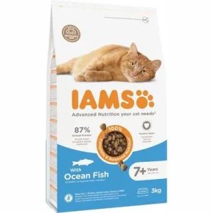 IAMS Advanced Nutrition Senior Cat 7+ com peixe do mar