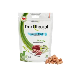 I'm Different Snacks liofilizados Pato 40g