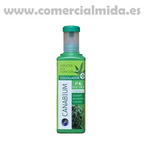 Indutor CANABIUM COGOLLADOR 500ml de floração e maturação para plantas de cannabis
