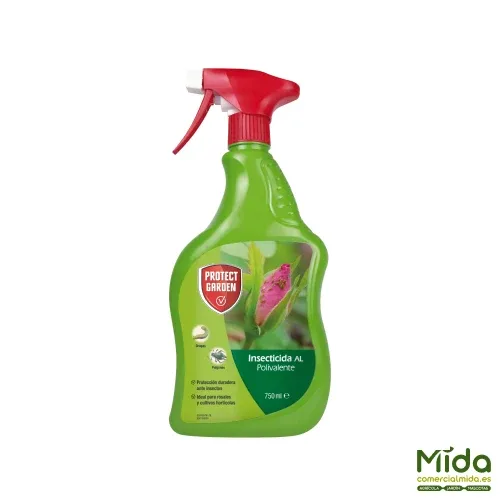 Inseticida contra pulgões, lagartas e outros inseticida PROTECT GARDEN AL 750ml