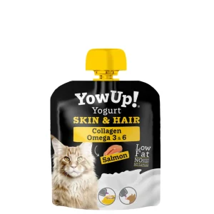 Iogurte para gatos YowUp - Skin & Hair Salm茫o