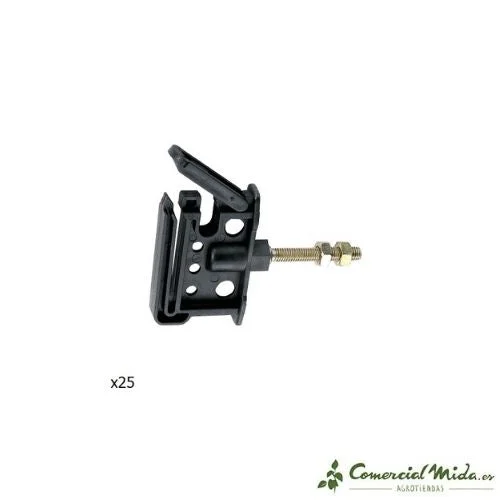 Isolador de fio/fita de 40 mm para poste de metal