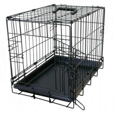 Jaula transportadora Dog Crate com 2 portas – Duvo Plus – Tamanho: XS