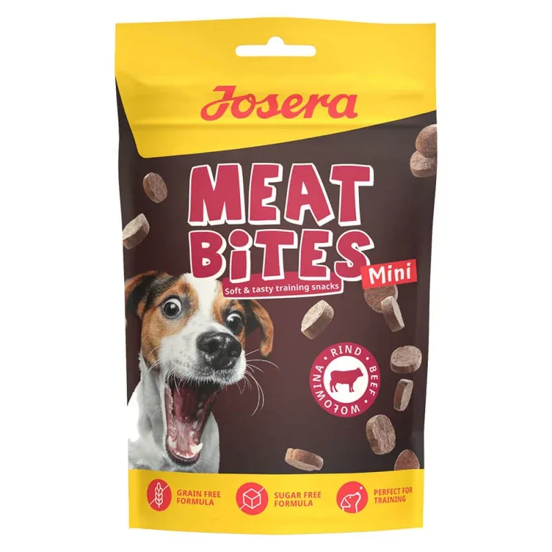 Josera Meat Bites Mini – Snacks de Treino para Cão (Vários Sabores)