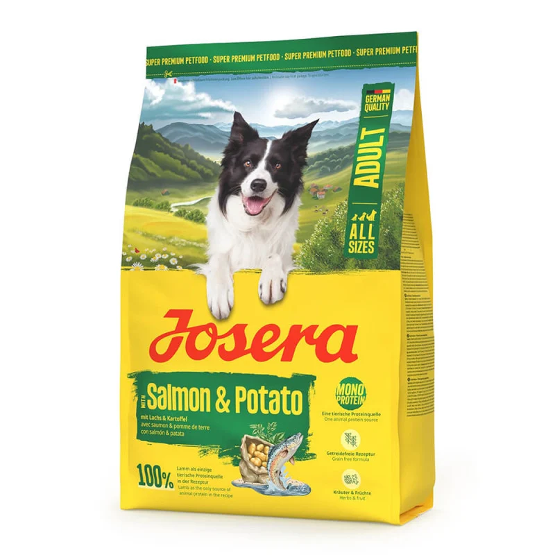 Josera Salmão e Batata Grainfree – Ração seca sem cereais para cão adulto