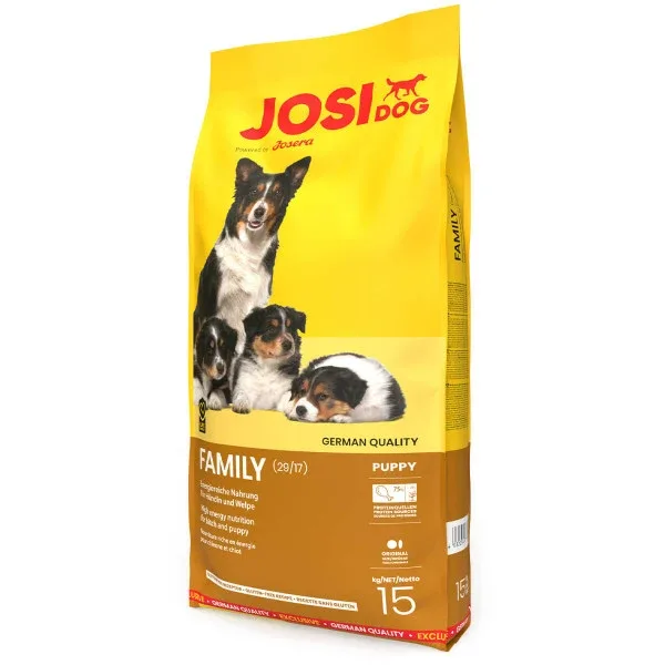 JosiDog Family – Ração para Cão Júnior e Cadelas Gestantes/Lactantes