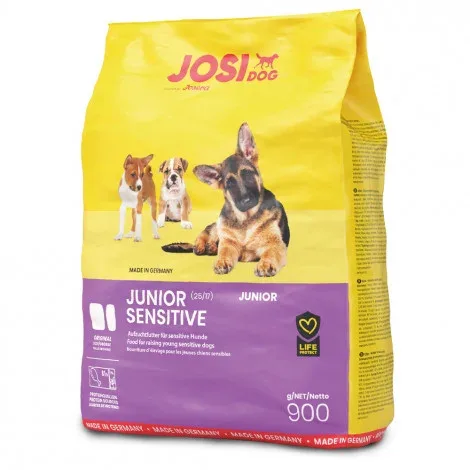 JosiDog Junior Sensitive Cão puppy – Quantidade: 900 g