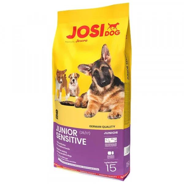 JosiDog Junior Sensitive – Ração Seca Cão Júnior com Sensibilidades