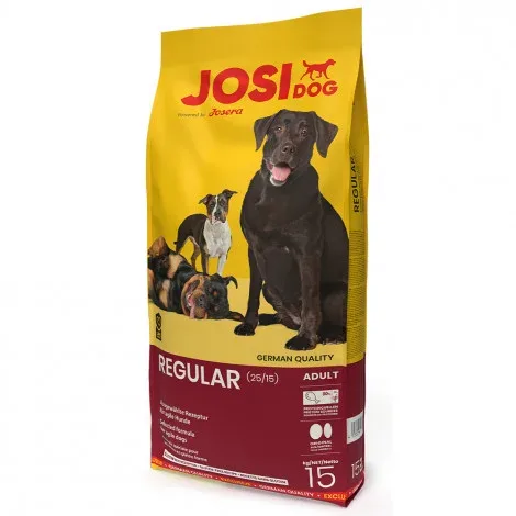 JosiDog Regular Cão adulto – Quantidade: 15 kg