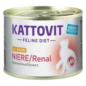 Kattovit Niere/Renal em latas 185 g