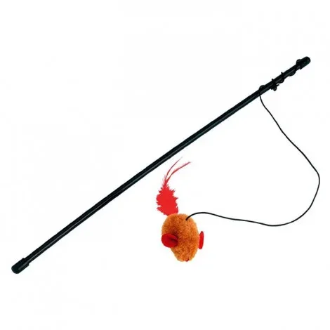 Kerbl Bastão com rato em peluche – Medidas: 48 cm