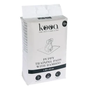 kooa Resguardos de treino com bambu para cachorros
