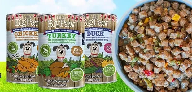 Lata Cão Little Big Paw 390gr
