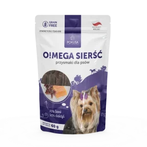 Lazac 茅s datolya kutya jutalomfalatok 鈥?Term茅szetes Omega-3 nassolnival贸k 鈥?T谩mogat谩s a f茅nyes sz艖rzet茅rt 茅s b艖r茅rt 鈥?O!Mega Coat