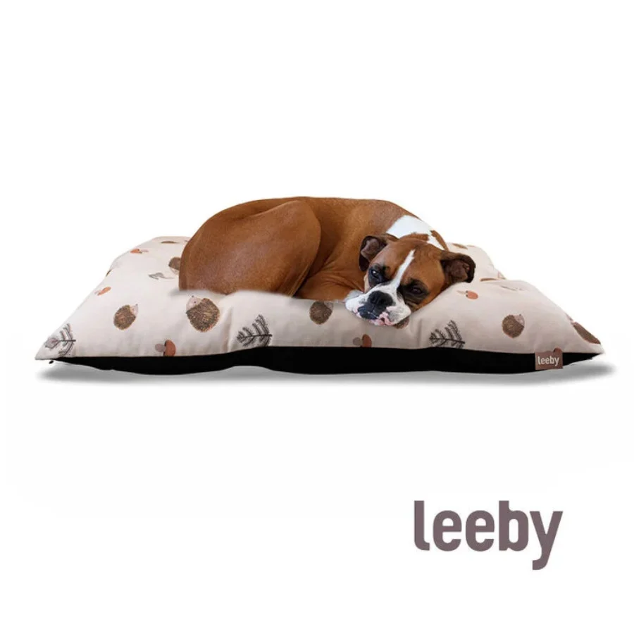 Leeby Almofada Acolchoada Branca com Ouriços para cães - Image 2