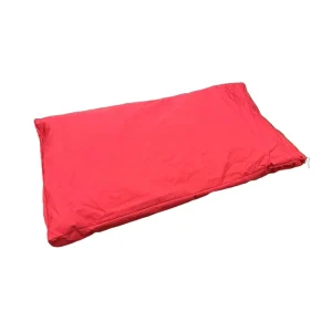 Leeby Almofada vermelha waterproof para cães