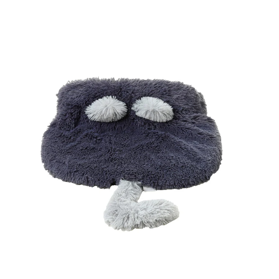 Leeby Cama Saco com Orelha e Cauda Cinzento para gatos