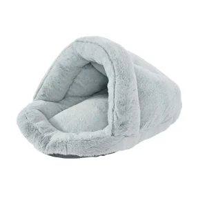 Leeby Cama Sapatilha Cinzenta para gatos