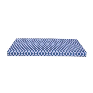 Leeby colchão azul impermeável para cães