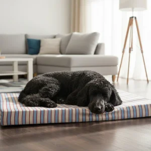 Leeby Colchão riscas largas para cães